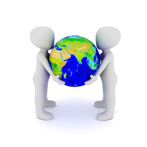 Planet environment symbol