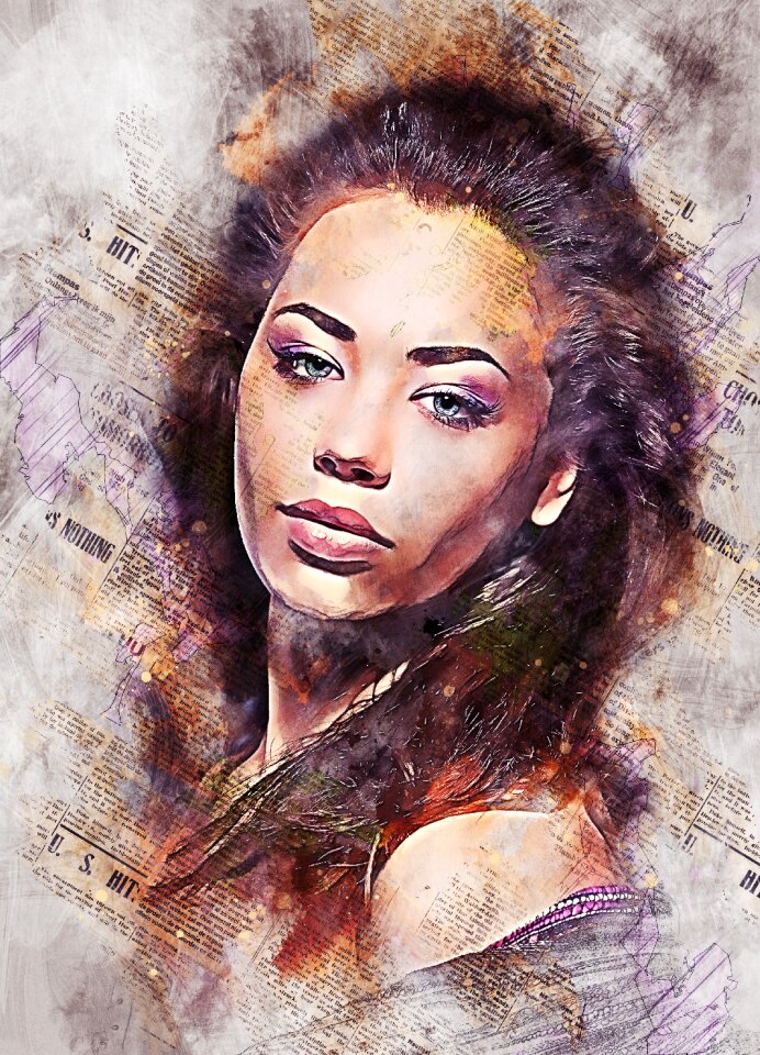 Woman charm girl