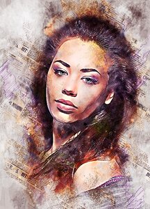 Woman charm girl