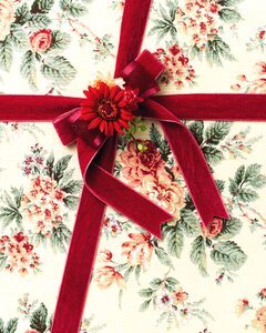 Floral red tape Free illustrations