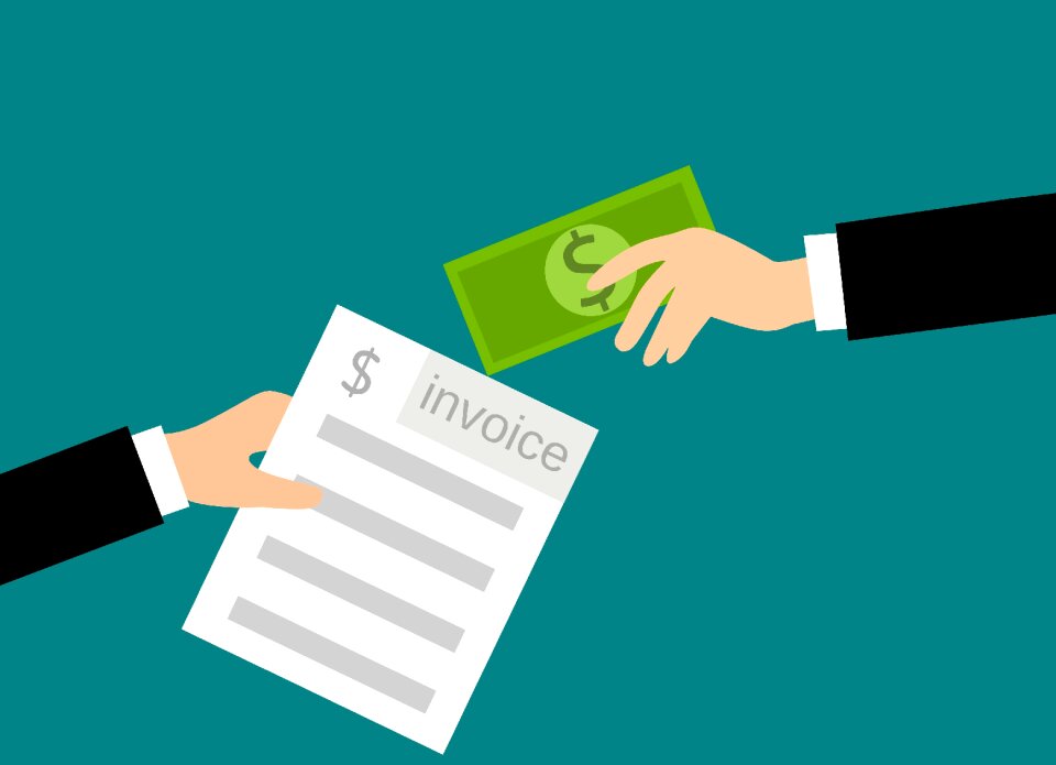 Concept business receipt