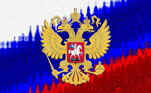 Imperial eagle flag flag of russia