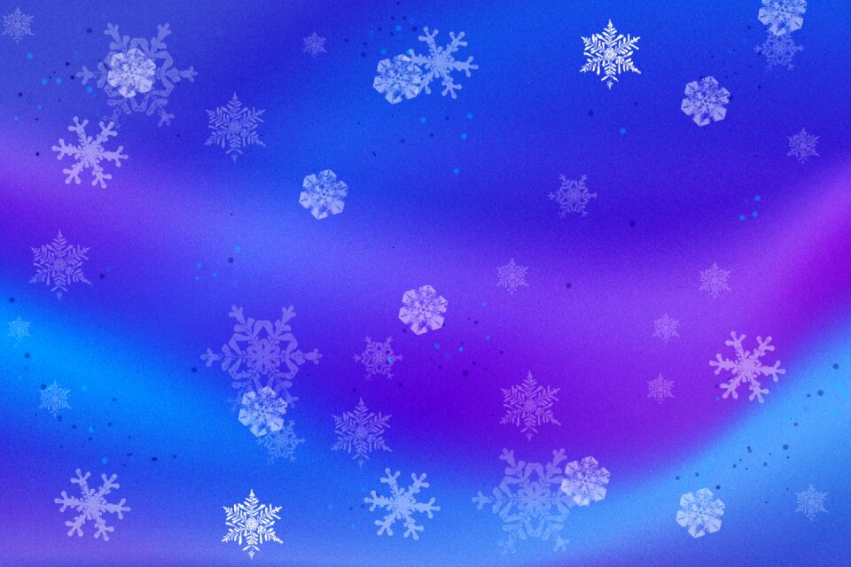 Backgrounds snowflake winter