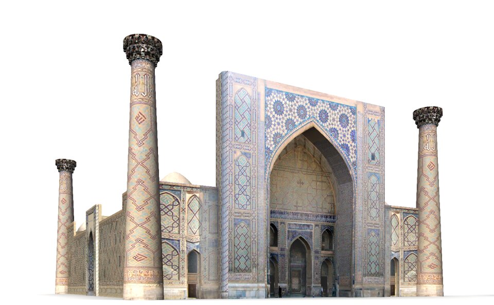 Uzbekistan building places of interest