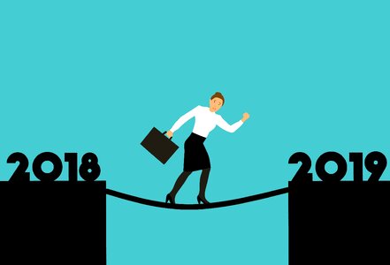 To reach new year happy new year