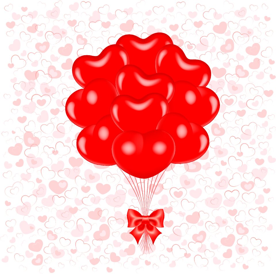 Balloons banner birthday