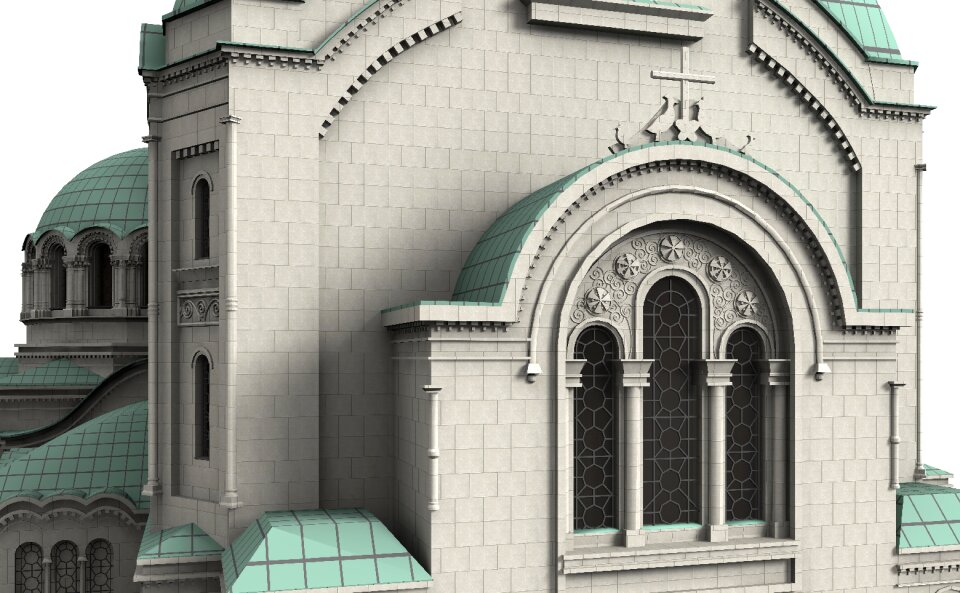 Architecture building church