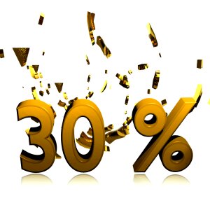Offer money sign on