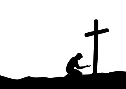 Silhouette christianity Free illustrations
