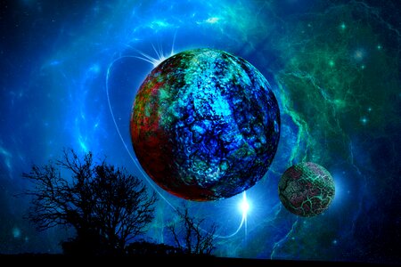 The cosmos astronomy sky