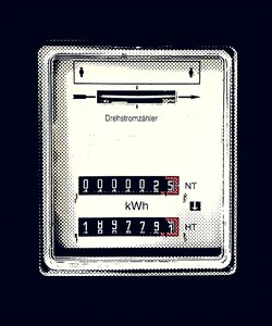 Blank current electricity