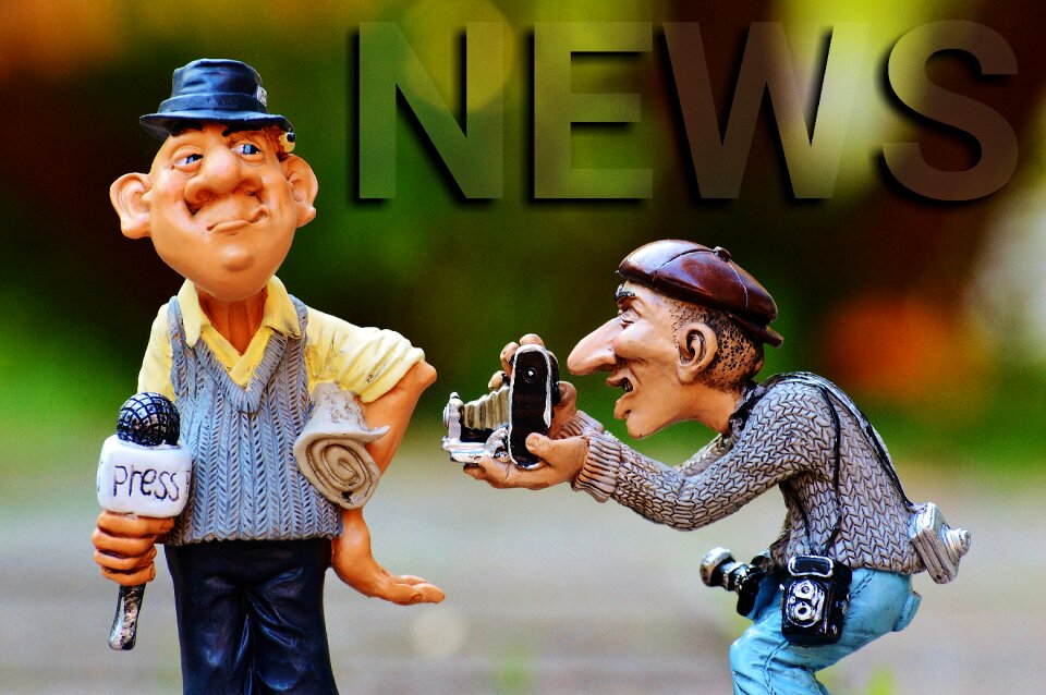 News headlines journalism