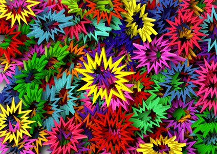 Background design explosive