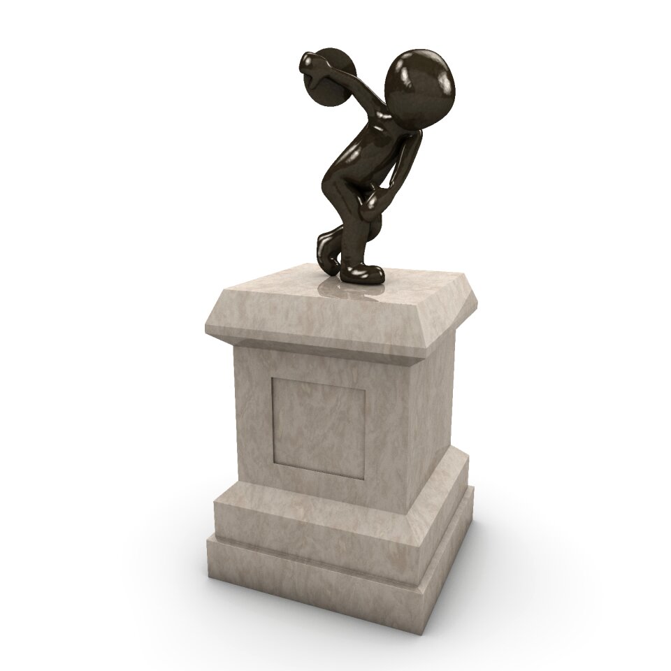 Globe metal sculpture
