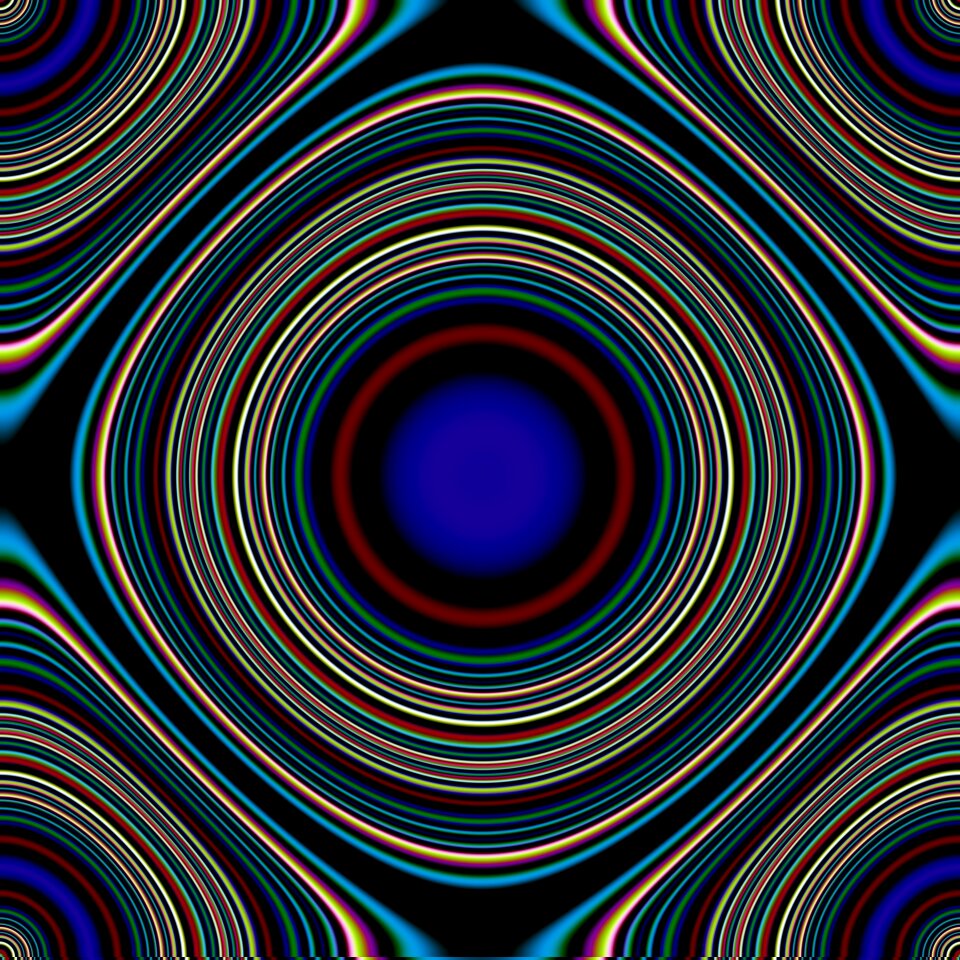 Circle futuristic dynamic