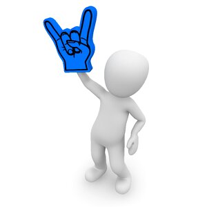 Characters finger show