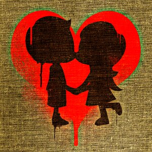 Together romantic lovers