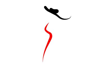 S red lady Free illustrations