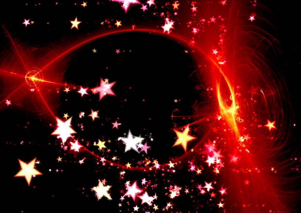 Star abstract pattern