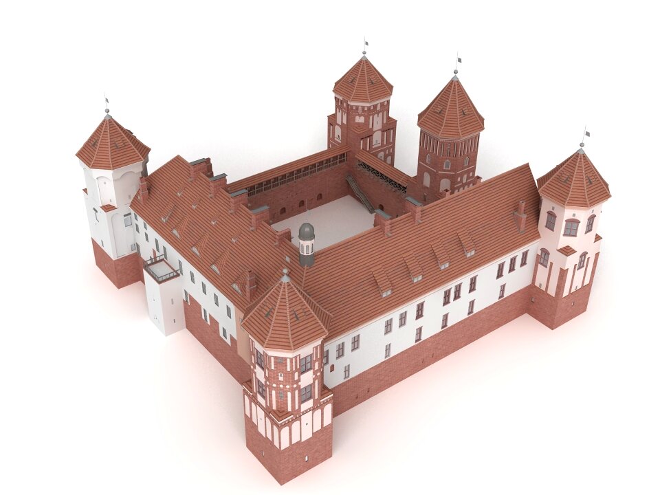 Knight's castle middle ages Free illustrations