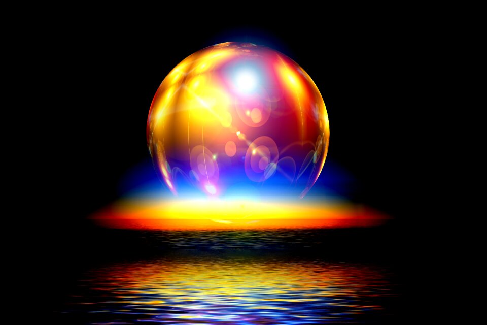 Ball wave water