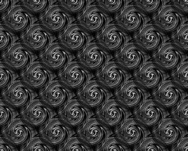 Black white flourish