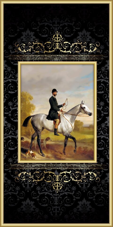Equestrian horsemanship gentleman