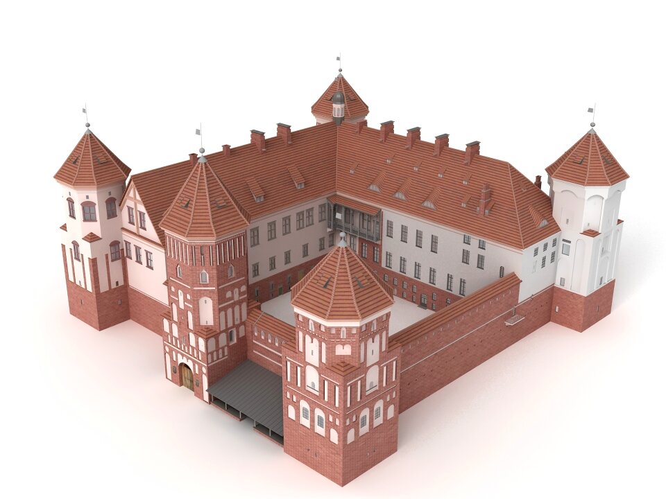 Knight's castle middle ages Free illustrations
