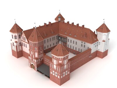 Knight's castle middle ages Free illustrations
