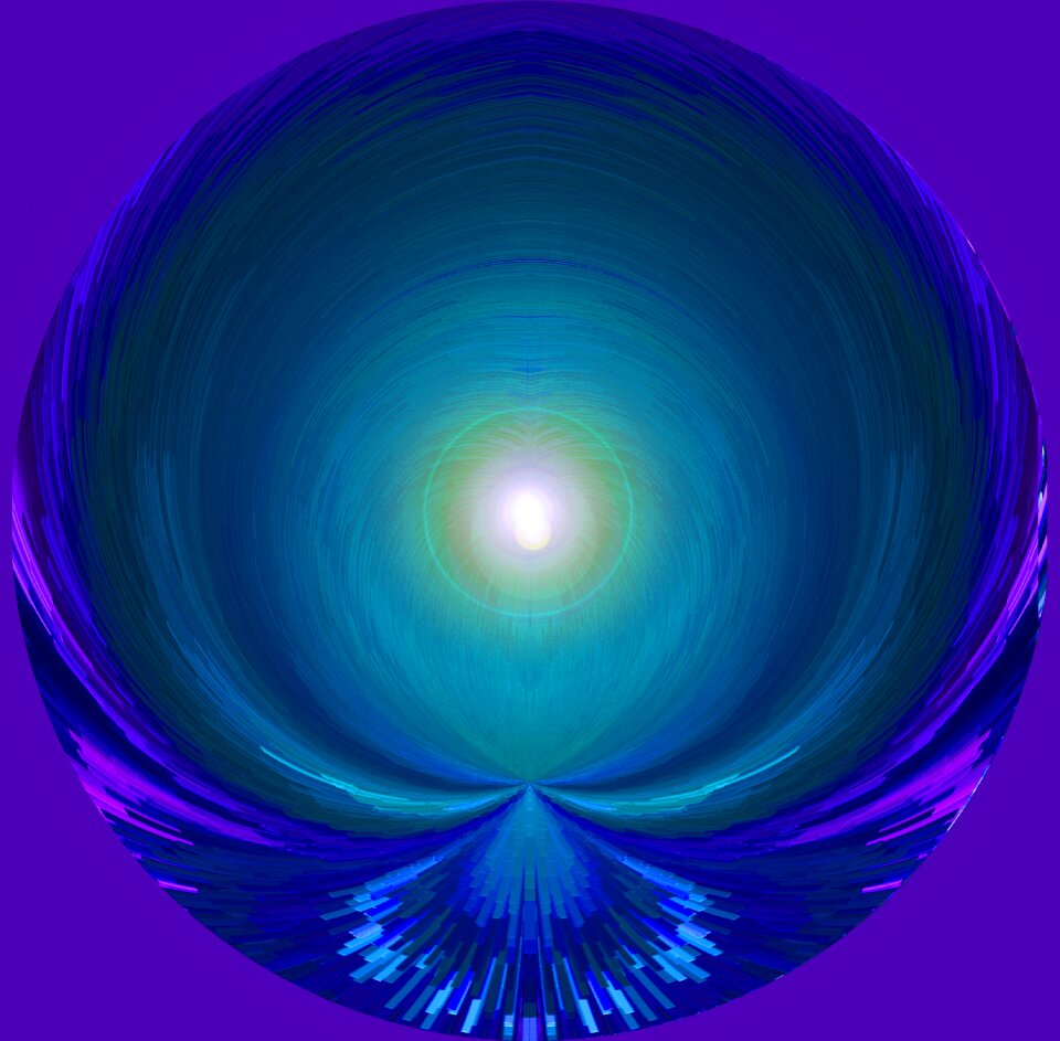 Shining lines round