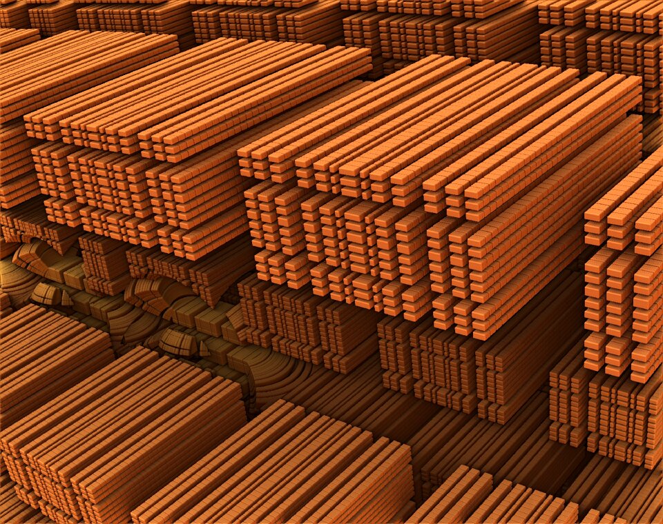 Block square 3d