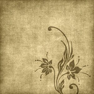Brown swirl fabric
