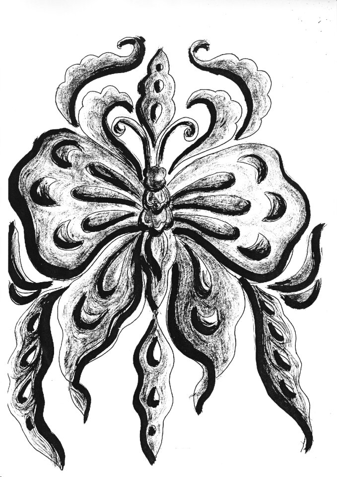 Abstract batik Free illustrations