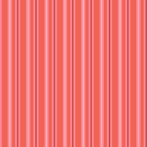 Girl stripes red