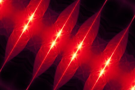 Shining lights abstract