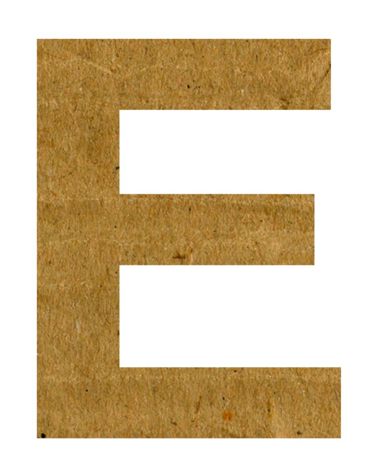 Text scrapbook craft