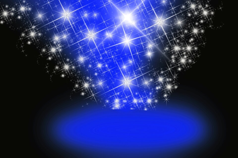 Bright blue Free illustrations