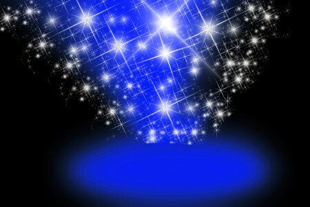 Bright blue Free illustrations