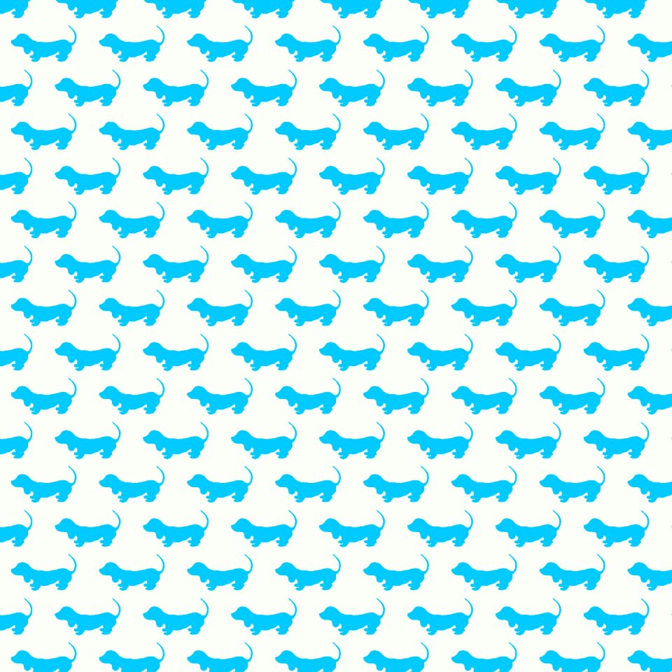 Dog blue animal