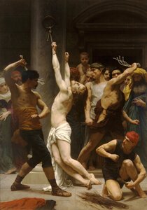 Lord jesus christ the virgin whipping germany painting art