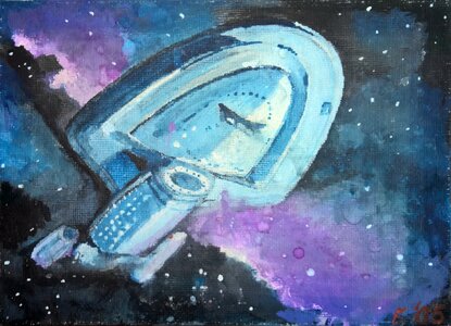 Acrylic on canvas enterprise Free illustrations