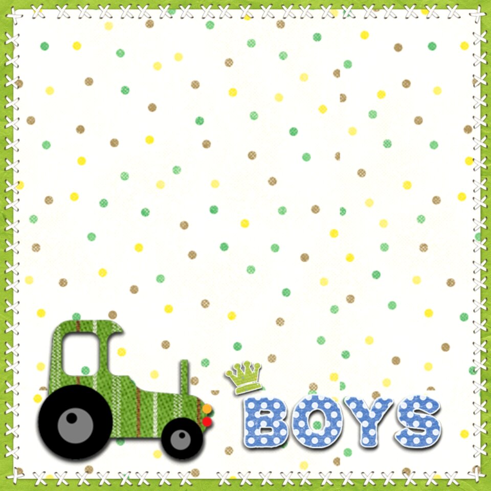 Boy kids farm