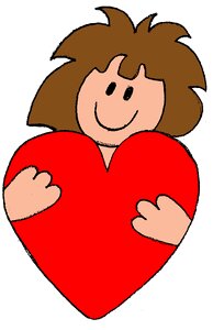 Heart children drawing