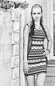 Woman figure female