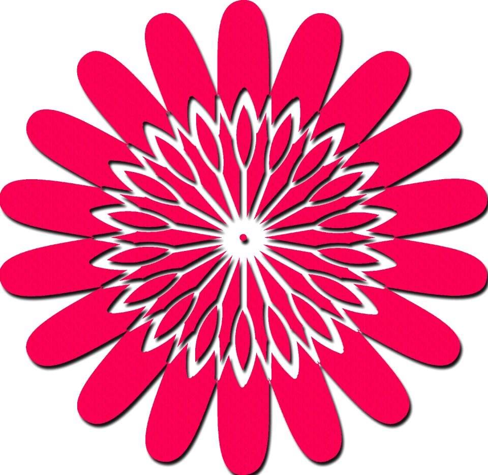 Mandala pink Free illustrations