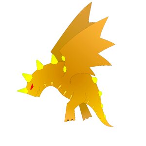Dragon the game art