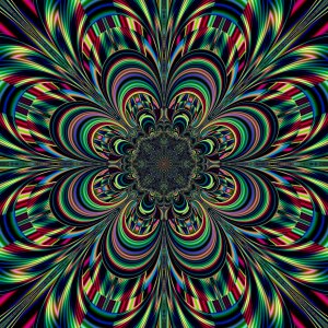 Art fractal pattern