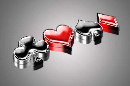 Heart skat diamonds