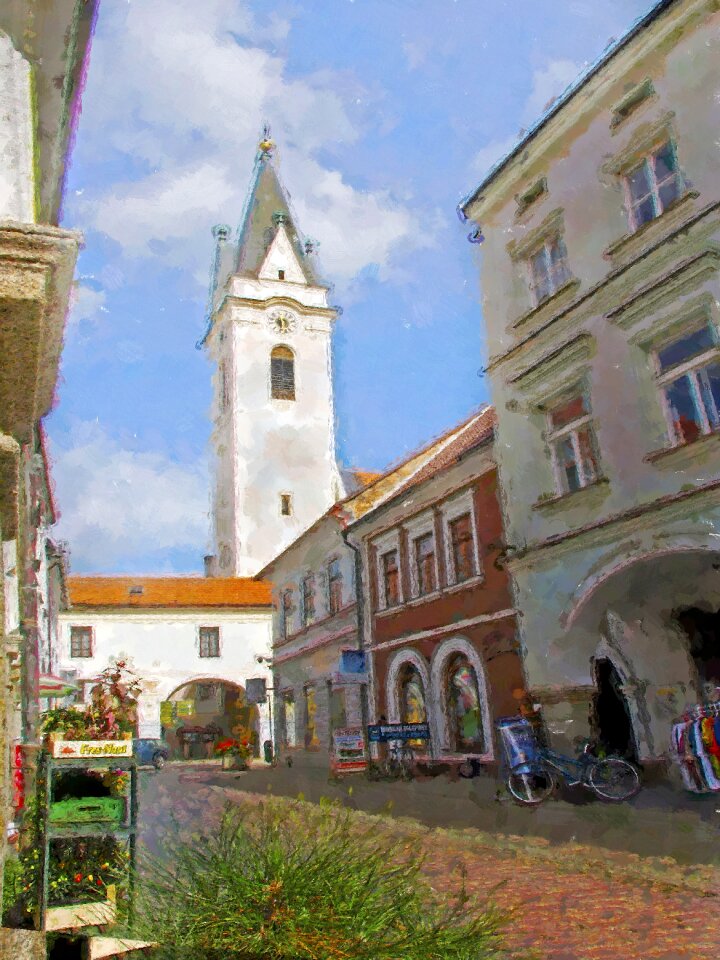 Czech republic alley city