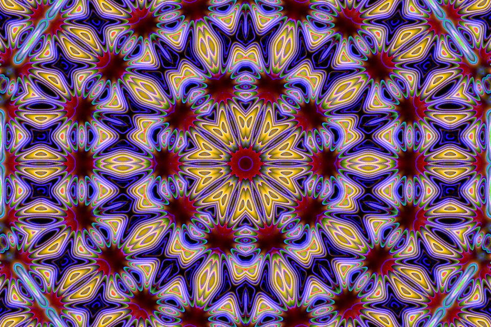 Color creative pattern